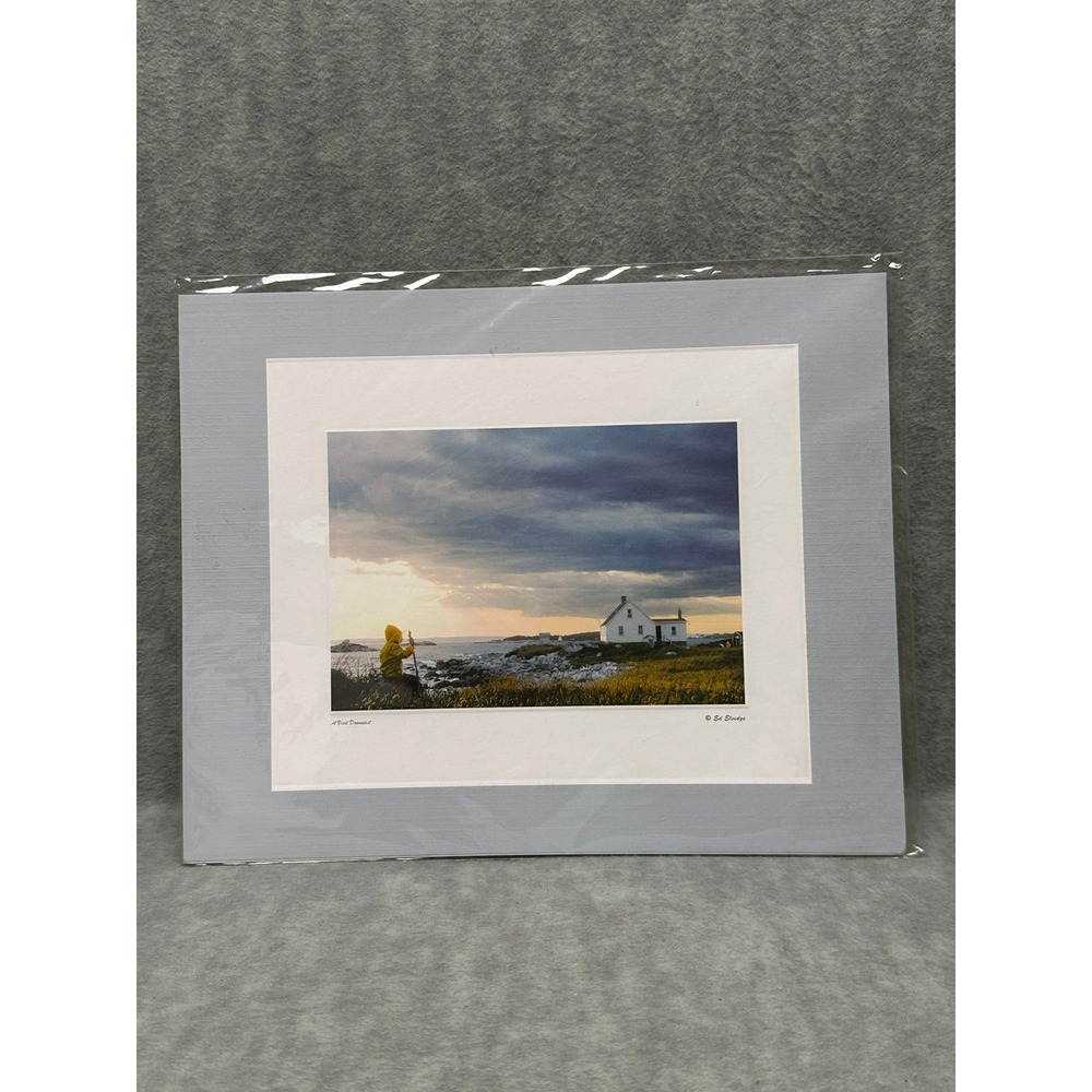A Visit Downeast Photo Print by Ed Elvidge Coastal Maine Art Goldeneye Gallery